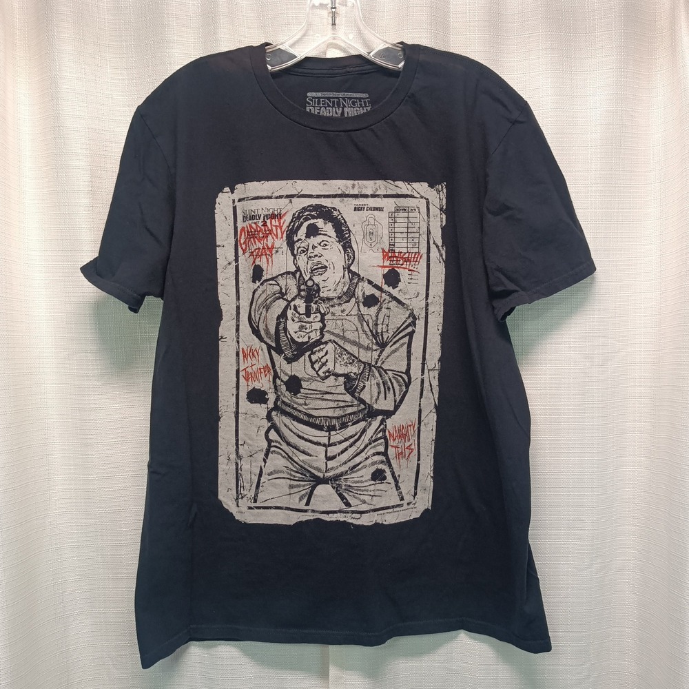 Fright Rags Silent‎ Night Deadly Night Part 2 Garbage Day Horror T-Shirt Mens LG